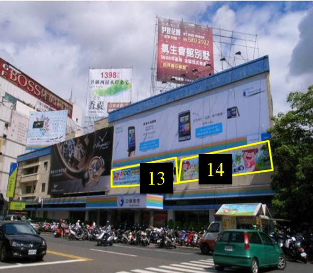 新竹市北區林森路戶外廣告-編號12